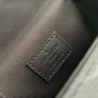 Louis Vuitton LV Unisex Vertical Trunk Wearable Wallet Monogram Eclipse Coated Canvas