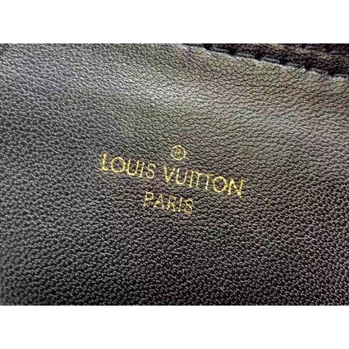 Louis Vuitton LV Women Alma BB Handbag Dark Green Lamb Cowhide Leather