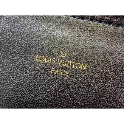 Louis Vuitton LV Women Alma BB Handbag Dark Green Lamb Cowhide Leather