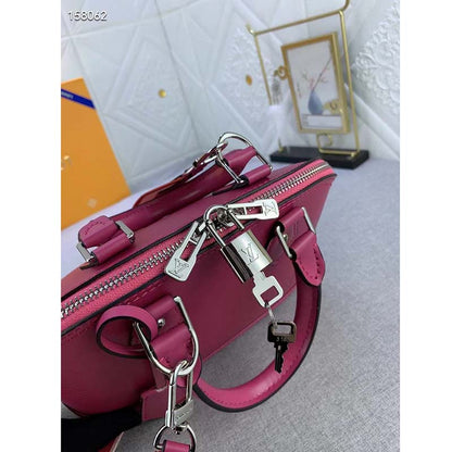 Louis Vuitton LV Women Alma BB Handbag Pink Epi Grained Cowhide Leather