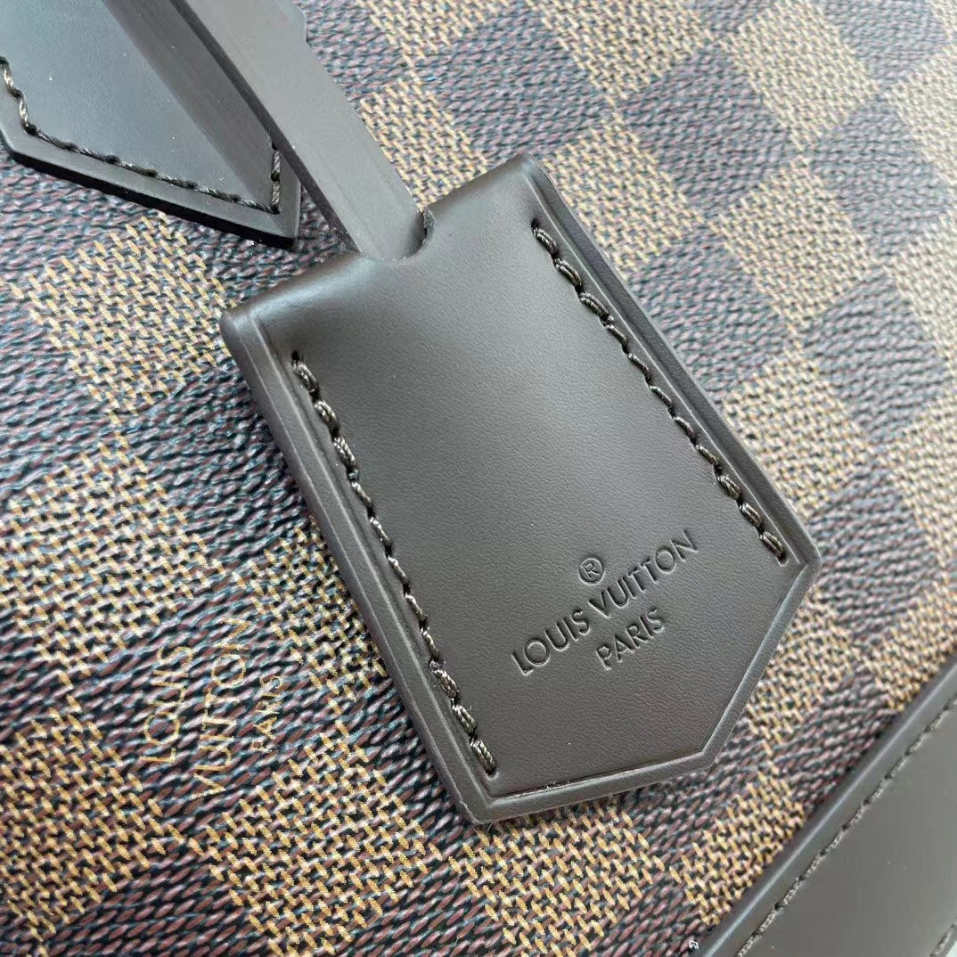 Louis Vuitton LV Women Braided Alma BB Brown Damier Ebene Coated Canvas