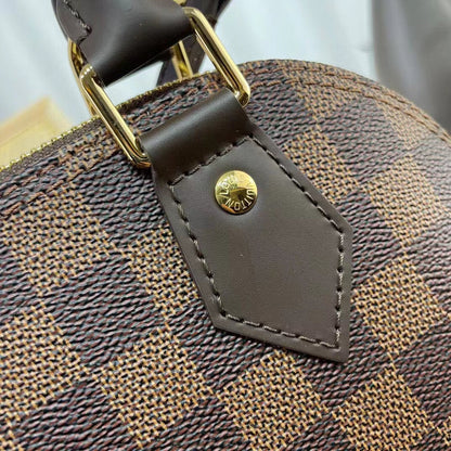 Louis Vuitton LV Women Braided Alma BB Brown Damier Ebene Coated Canvas