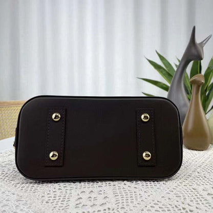 Louis Vuitton LV Women Braided Alma BB Brown Damier Ebene Coated Canvas