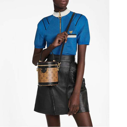 Louis Vuitton LV Women Cannes Monogram and Monogram Reverse Coated Canvas Exterior
