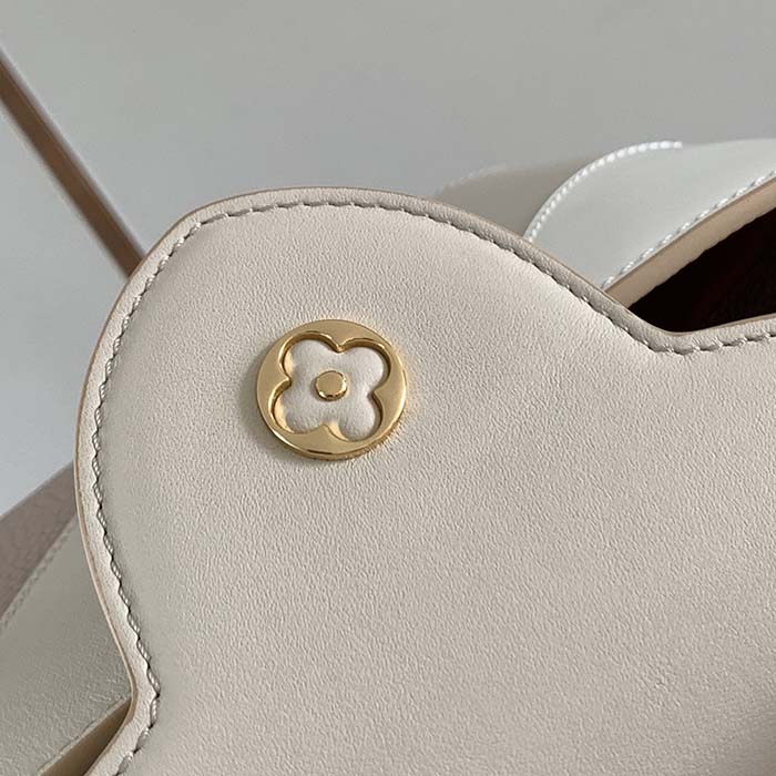 Louis Vuitton LV Women Capucines BB Handbag Beige Taurillon Patent Leather Smooth Calfskin
