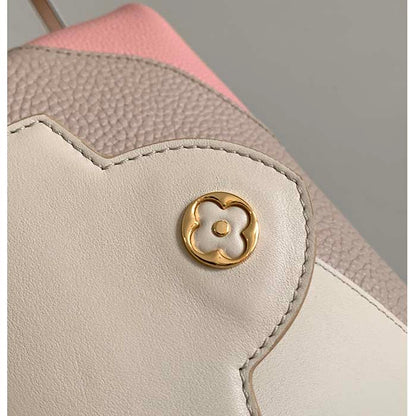 Louis Vuitton LV Women Capucines BB Handbag Beige Taurillon Patent Leather Smooth Calfskin