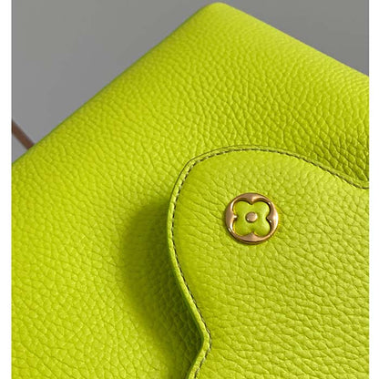 Louis Vuitton LV Women Capucines BB Handbag Cedrat Yellow Crème Nacré Taurillon Leather