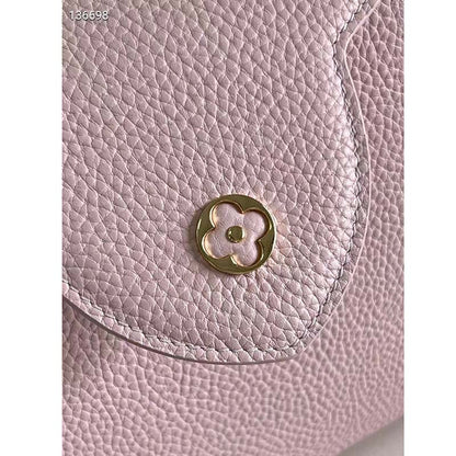 Louis Vuitton LV Women Capucines MM Handbag Pink Taurillon Leather Canvas
