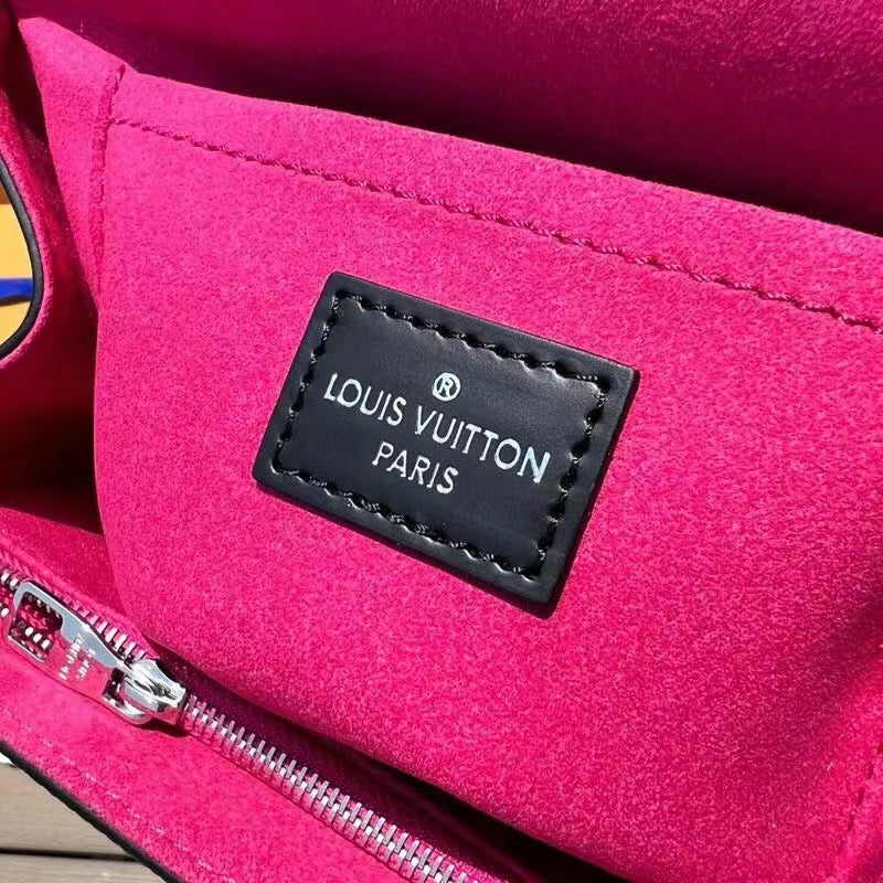 Louis Vuitton LV Women Cluny Mini Handbag Black Epi Grained Cowhide Leather