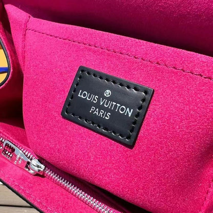 Louis Vuitton LV Women Cluny Mini Handbag Black Epi Grained Cowhide Leather