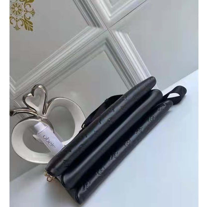 Louis Vuitton LV Women Coussin PM Handbag Black Monogram Embossed Puffy Lambskin