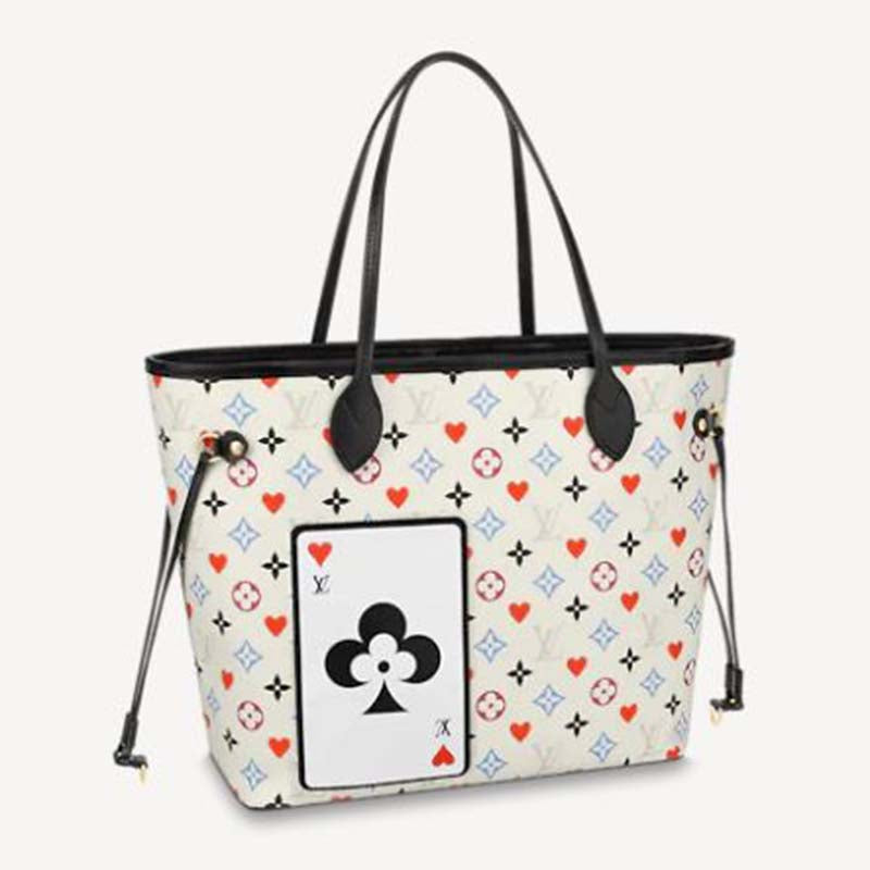 Louis Vuitton LV Women Game On Neverfull MM Monogram Flowers Canvas