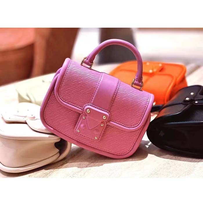 Louis Vuitton LV Women Hide Seek Lilas Provence Lilac Epi Grained Smooth Cowhide Leather