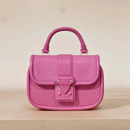 Louis Vuitton LV Women Hide Seek Lilas Provence Lilac Epi Grained Smooth Cowhide Leather