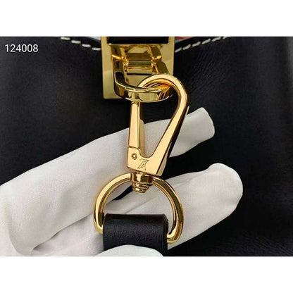 Louis Vuitton LV Women Lockme Bucket Bag Epi Grained Cowhide