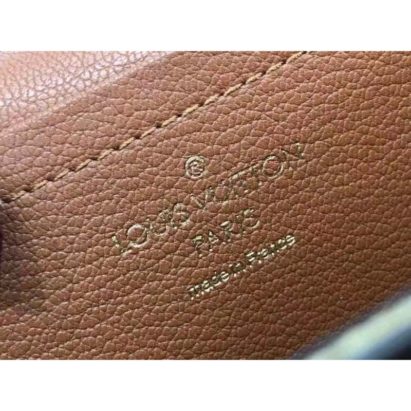 Louis Vuitton LV Women Marceau Brown Monogram Coated Canvas Cowhide Leather