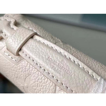 Louis Vuitton LV Women Micro Métis Beige Monogram Empreinte Embossed Supple Grained Cowhide