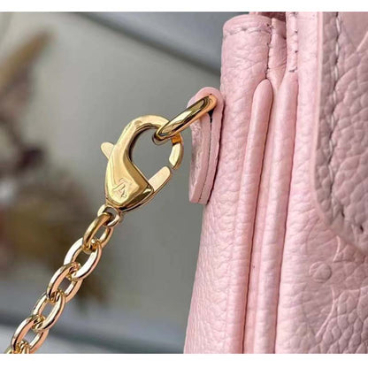 Louis Vuitton LV Women Micro Métis Pink Monogram Empreinte Embossed Supple Grained Cowhide