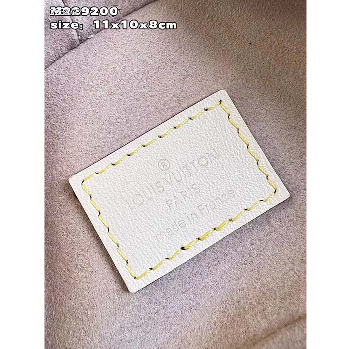 Louis Vuitton LV Women Micro Vanity Beige Monogram Coated Canvas Microfiber Lining