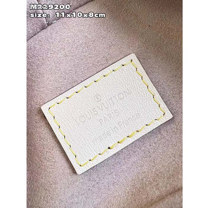 Louis Vuitton LV Women Micro Vanity Beige Monogram Coated Canvas Microfiber Lining