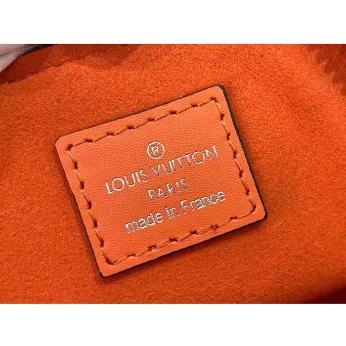 Louis Vuitton LV Women Nano Alma Handbag Minnesota Orange Epi Grained Cowhide Leather