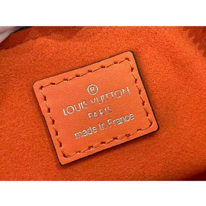 Louis Vuitton LV Women Nano Alma Handbag Minnesota Orange Epi Grained Cowhide Leather