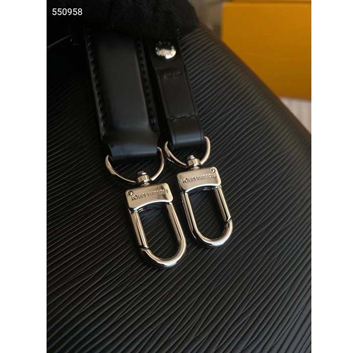 Louis Vuitton LV Women NéoNoé MM Bucket Black Epi Grained Cowhide Leather