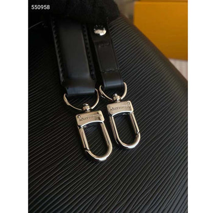 Louis Vuitton LV Women NéoNoé MM Bucket Black Epi Grained Cowhide Leather