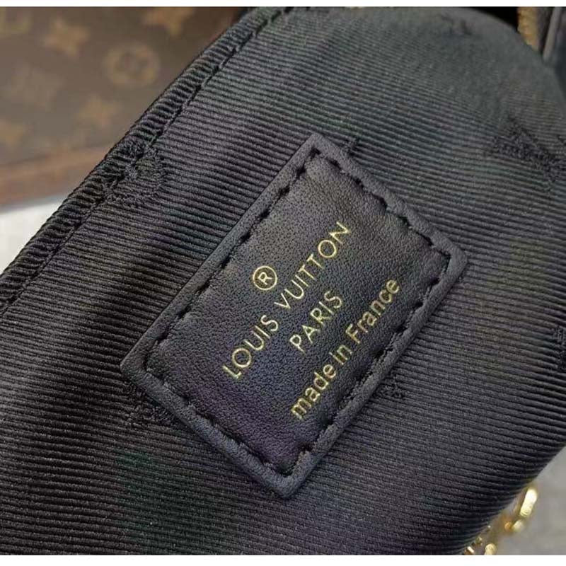 Louis Vuitton LV Women Over The Moon Black Quilted Embroidered Smooth Calf Leather