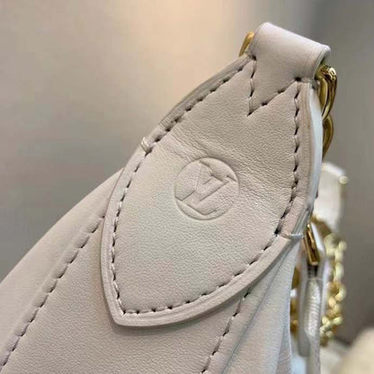 Louis Vuitton LV Women Over The Moon White Quilted Embroidered Smooth Calf Leather