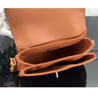 Louis Vuitton LV Women Oxford Cognac Grained Calf Leather Microfiber Lining