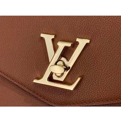 Louis Vuitton LV Women Oxford Cognac Grained Calf Leather Microfiber Lining