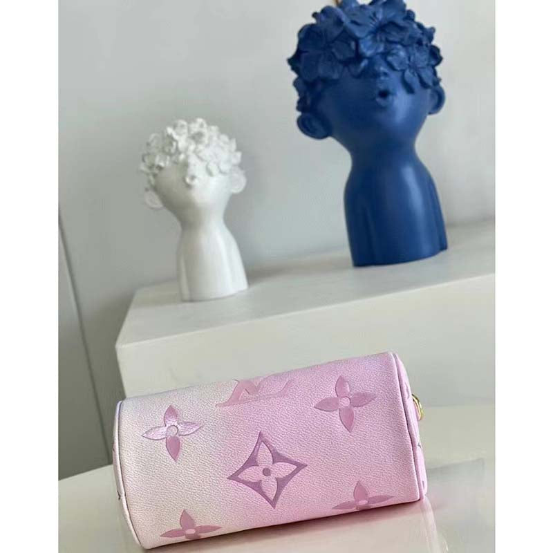 Louis Vuitton LV Women Papillon BB Handbag Sunrise Pastel Monogram Coated Canvas