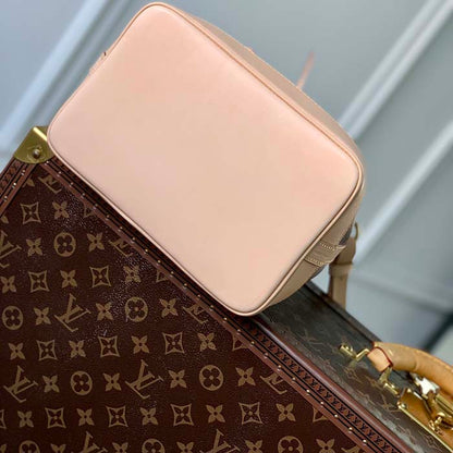 Louis Vuitton LV Women Petit Noé Bucket Bag Monogram Coated Canvas Cowhide Leather