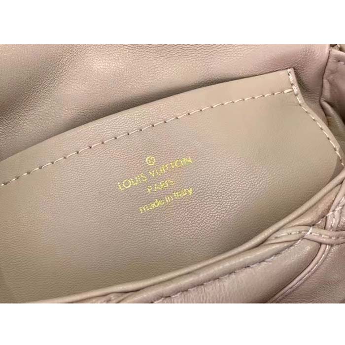 Louis Vuitton LV Women Pico GO-14 Pink Lamb Leather Lambskin Cowhide Leather