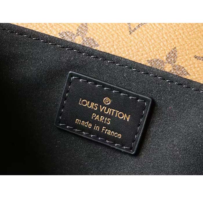 Louis Vuitton LV Women Pochette Métis Bag Brown Monogram Reverse Coated Canvas