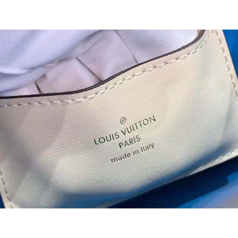 Louis Vuitton LV Women Pont 9 Handbag Cream Smooth Calfskin Cowhide Leather