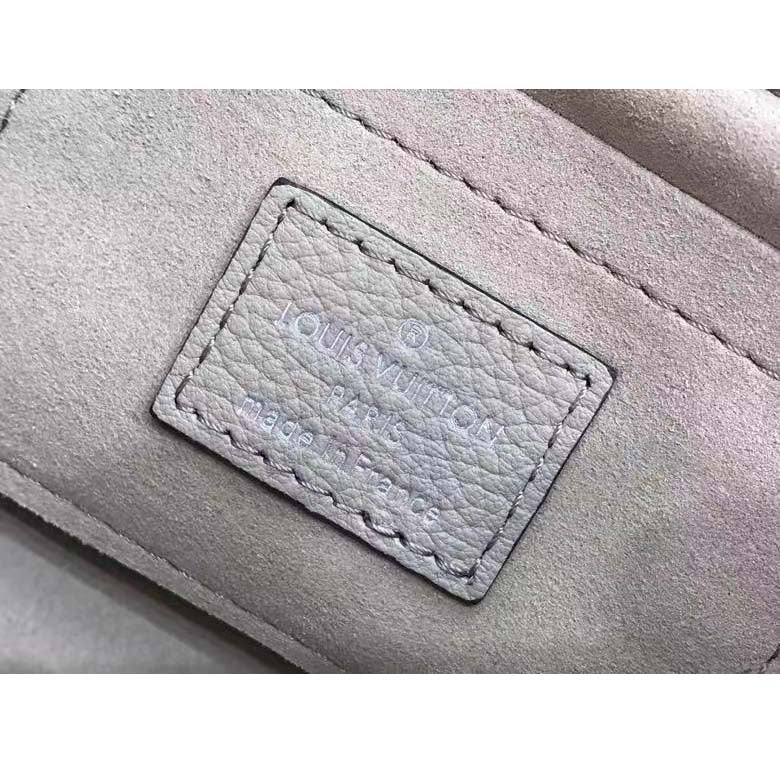 Louis Vuitton LV Women Scala Mini Pouch Coquille Mahina Perforated Calf Leather