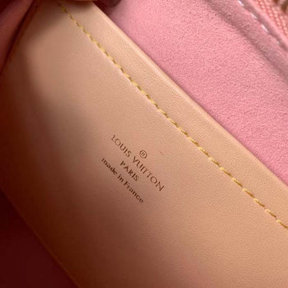 Louis Vuitton LV Women Seedy Bandoulière 20 Pink Monoglam Rose Monoglam Coated Canvas