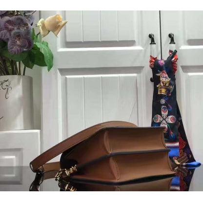 Louis Vuitton LV Women Since 1854 Dauphine Mini Handbag Monogram Flowers Cowhide