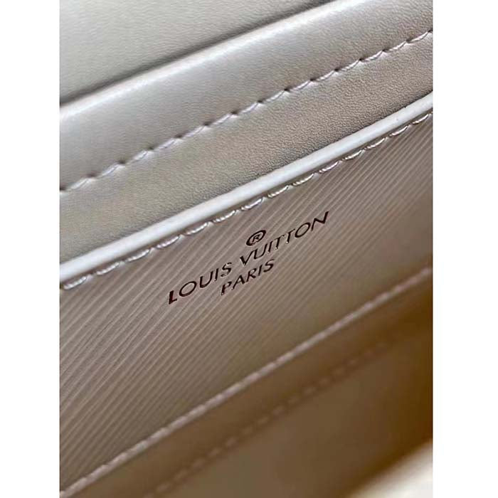 Louis Vuitton LV Women Twist MM Quartz Epi Grained Leather Cowhide Lock
