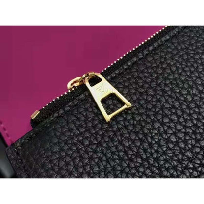 Louis Vuitton LV Women Twist One Handle BB Handbag Black Taurillon Cowhide