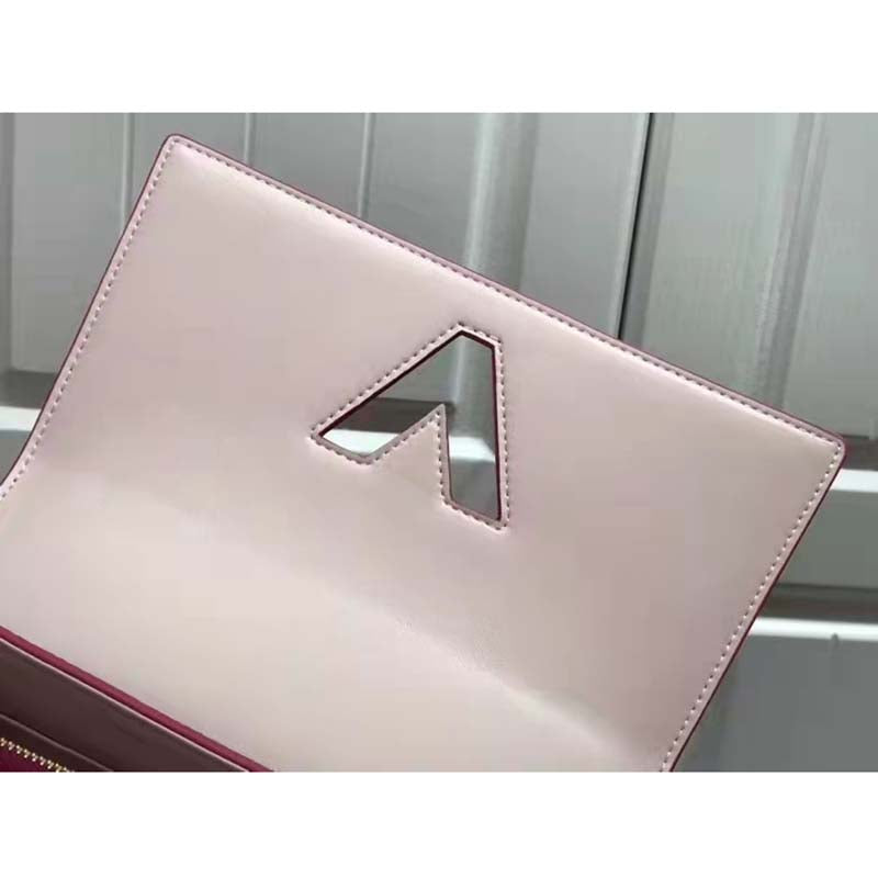 Louis Vuitton LV Women Twist One Handle BB Handbag Dragon Fruit Pink Taurillon