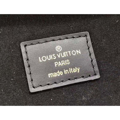 Louis Vuitton LV Women Vanity PM Handbag Black Monogram-Embossed Lambskin