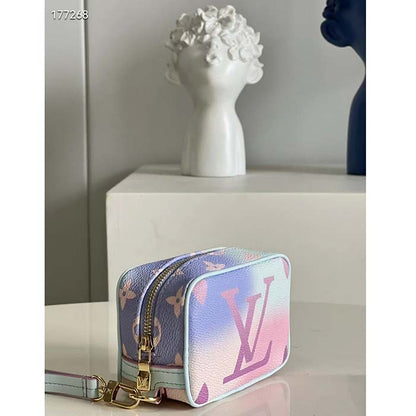 Louis Vuitton LV Women Wapity Case Sunrise Pastel Monogram Coated Canvas