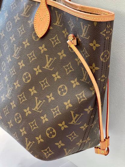 LOUIS VUITTON MONOGRAM NEVERFULL MM TOTE BAG