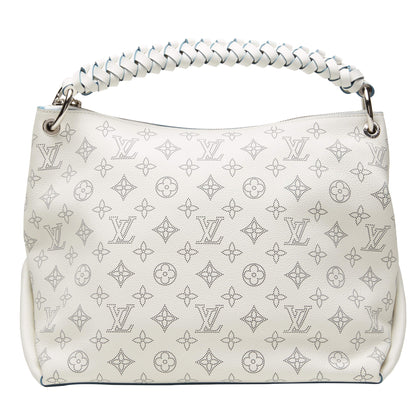 LOUIS VUITTON SNOW MAHINA BEAUBOURG HOBO MM BAG