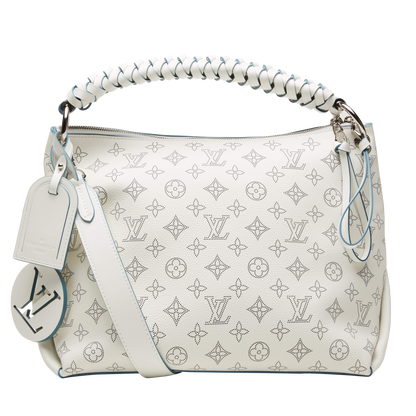 LOUIS VUITTON SNOW MAHINA BEAUBOURG HOBO MM BAG