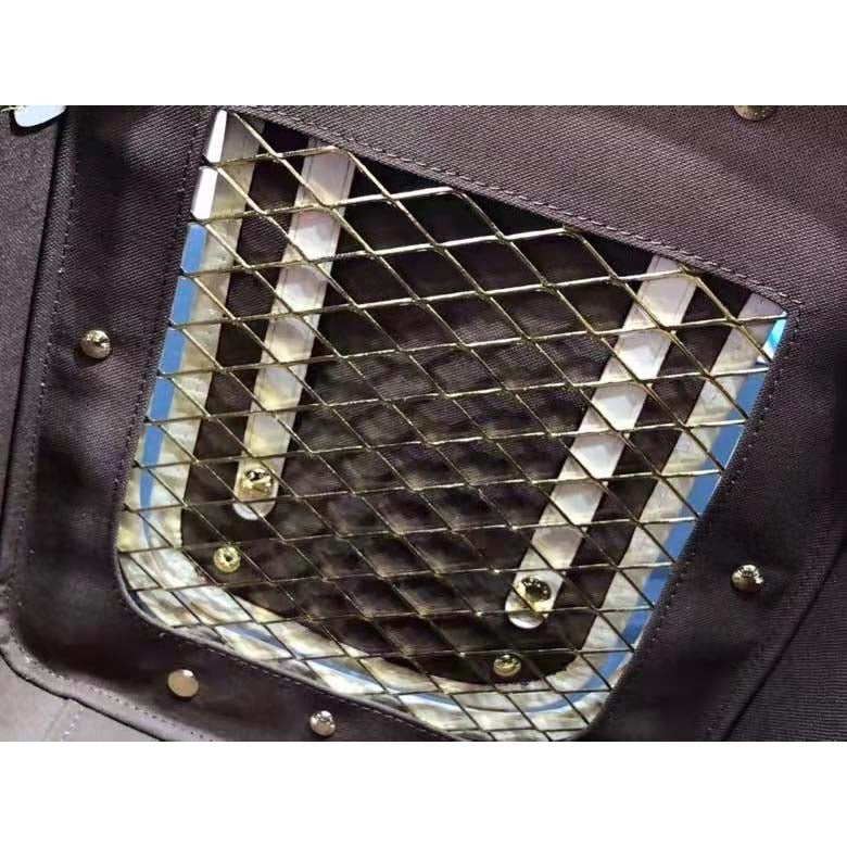 Louis Vuitton Unisex Dog Bag Carrier Brown Monogram Coated Canvas Cowhide Leather