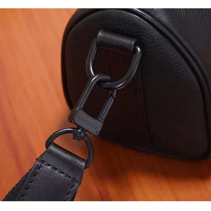 Louis Vuitton Unisex Keepall XS Black Aerogram Cowhide Leather Double Zipped Closure